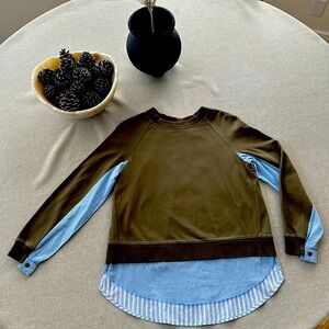 Derek Lam Crosby mixed length sweater